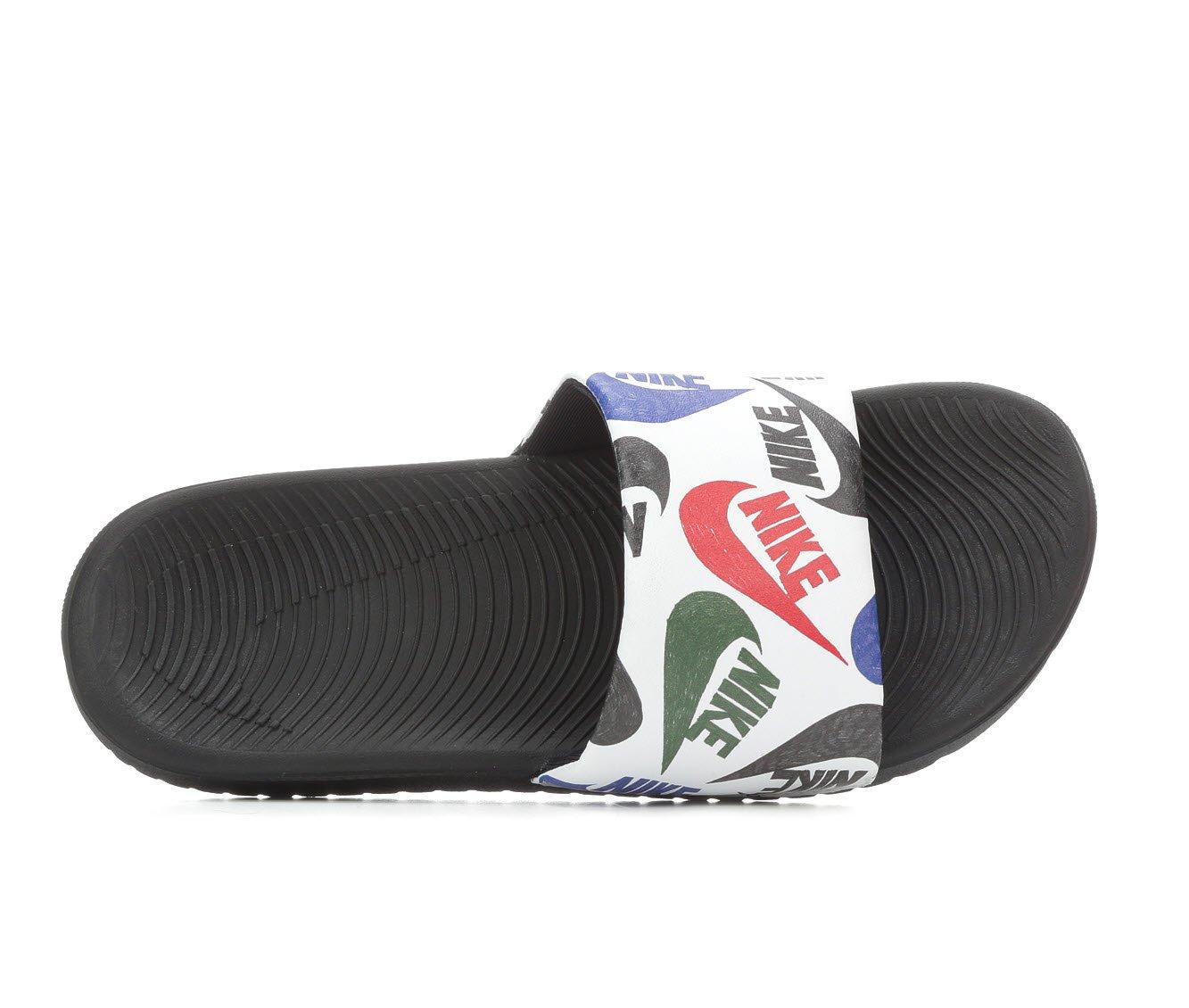 Boys' Nike Little Kid & Big Kid Kawa Print Sport Slides