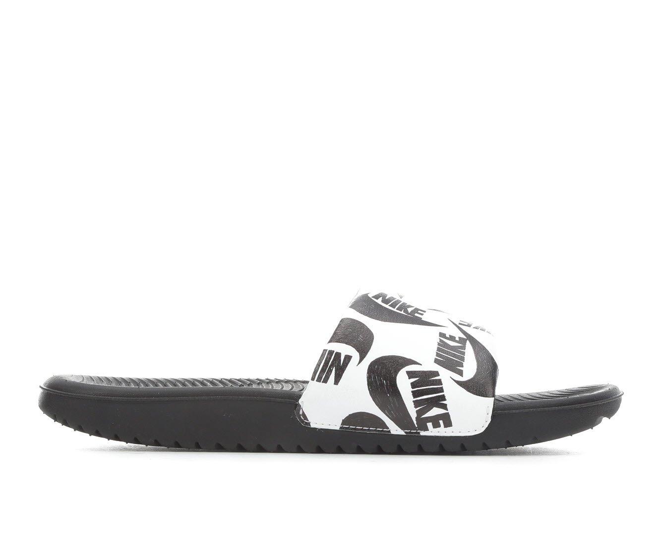 Boys' Nike Little Kid & Big Kid Kawa Print Sport Slides