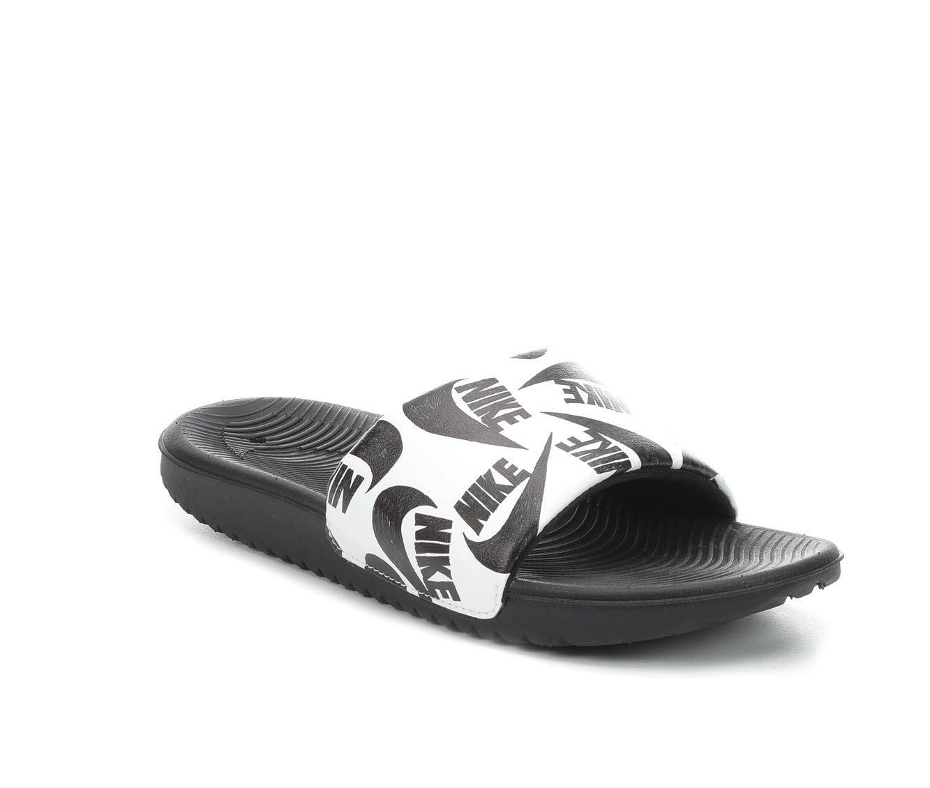 Boys' Nike Little Kid & Big Kid Kawa Print Sport Slides