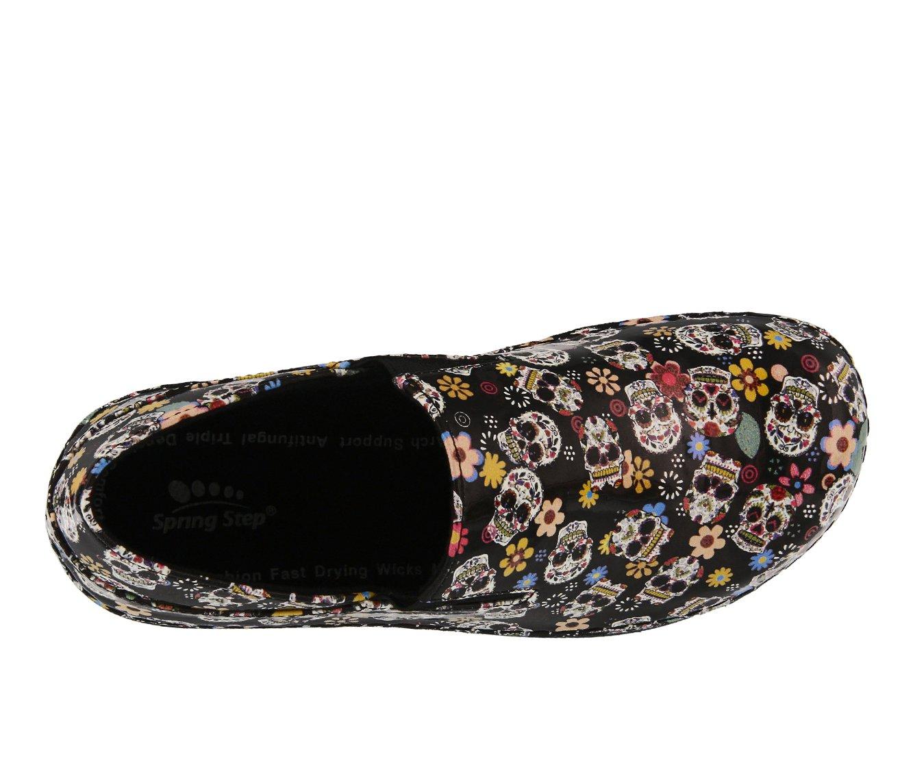 Women's SPRING STEP Ferrara Skulls Safety Shoes