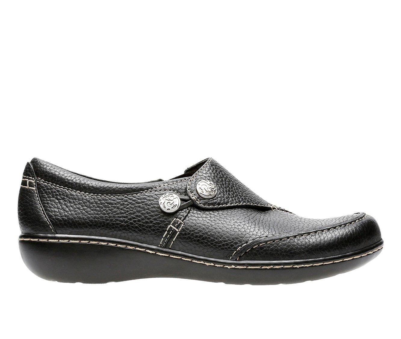 Clarks Women s Ashland Lane Q Leather Slip On Loafers