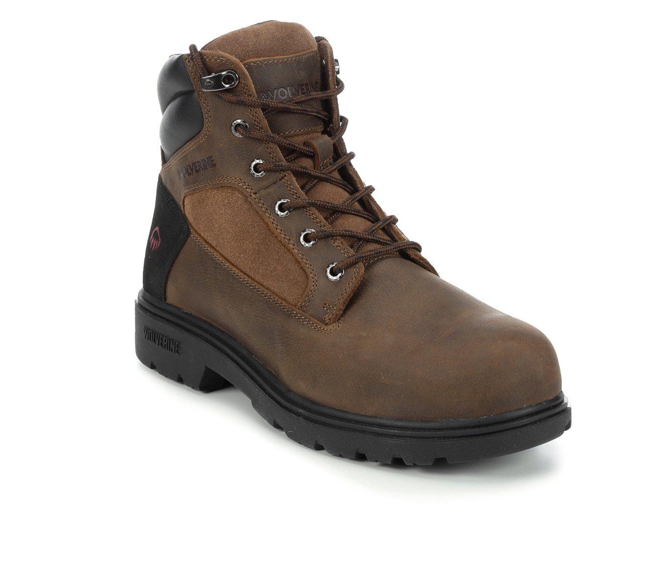 Men's wolverine bulldozer work hot sale boots