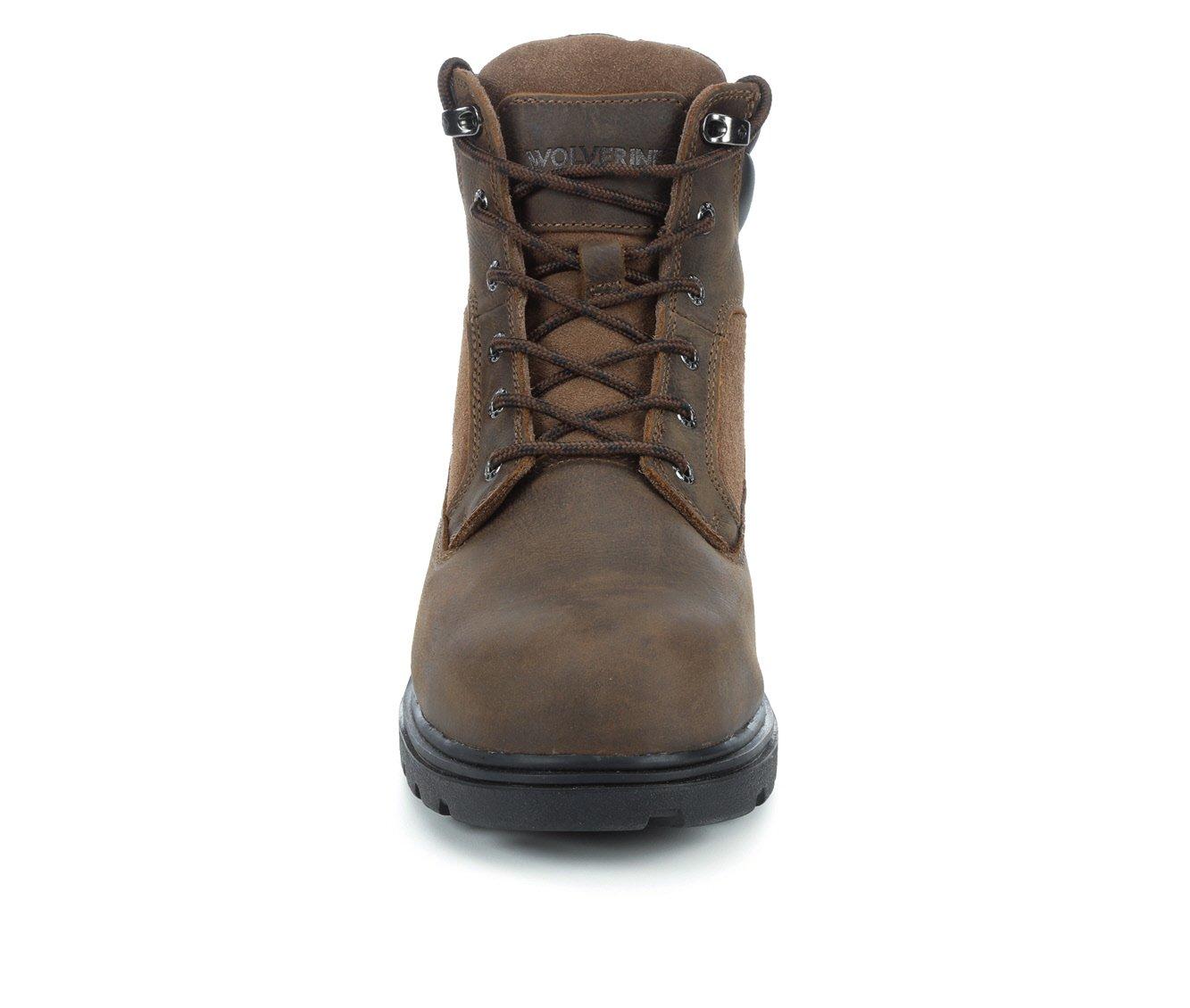 Men's Wolverine Bulldozer 2.0 Steel Toe Work Boots Shoe Carnival