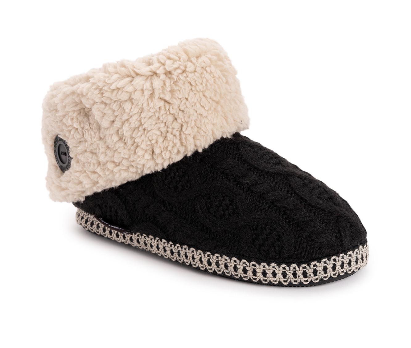 MUK LUKS Women s Melinda Bootie Slippers Shoe Carnival