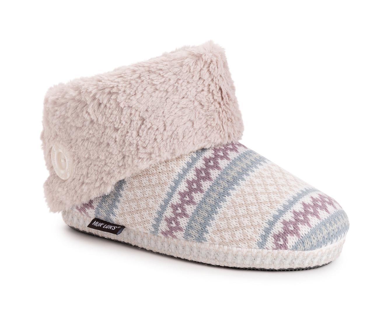MUK LUKS Women's Melinda Bootie Slippers