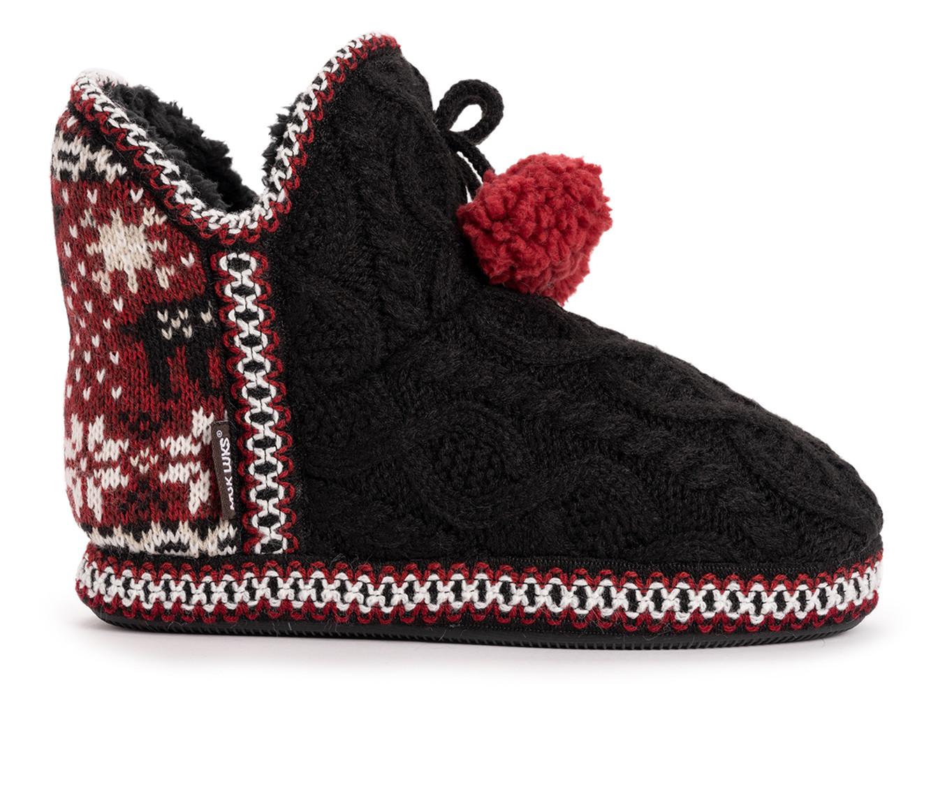 MUK LUKS Women's Amira Bootie Slippers