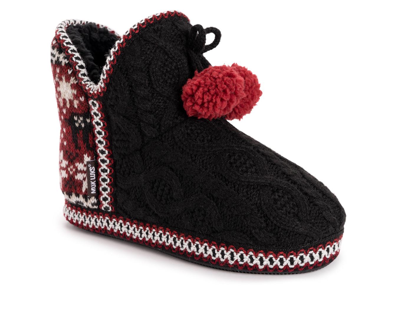 MUK LUKS Women's Amira Bootie Slippers