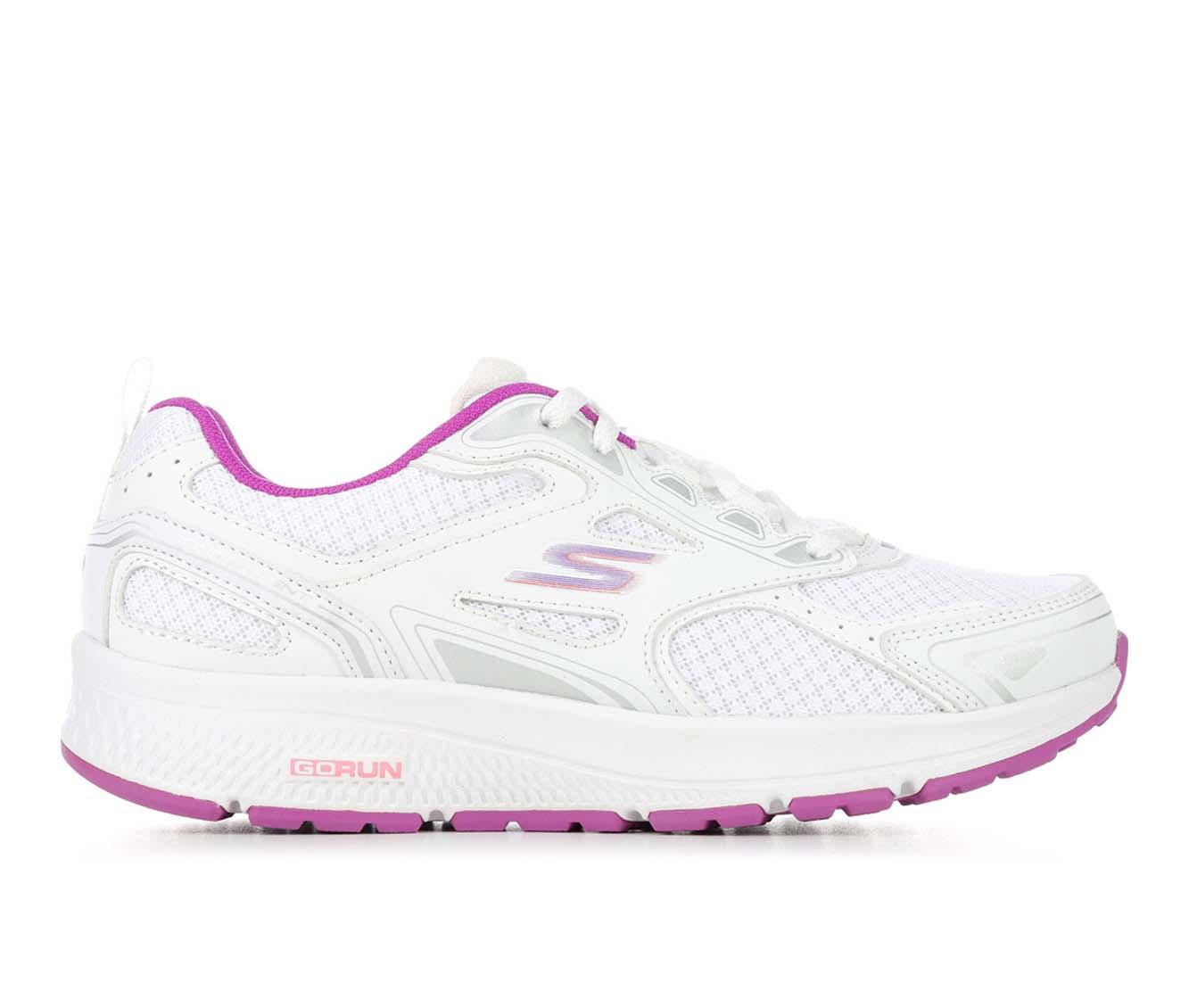 Skechers Women's GOrun Consistent Vivid Horizons Lace-up Comfort Athletic  Running Sneaker