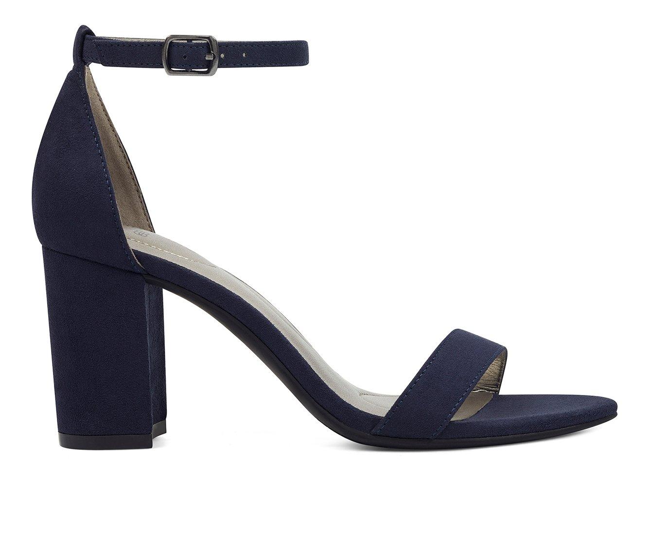 Bandolino navy cheap blue heels