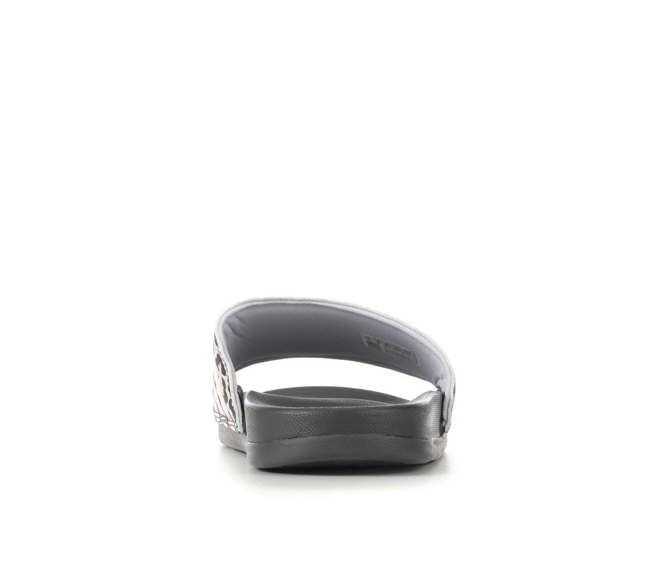 Adults' Adidas Adilette Comfort Print Sport Slides