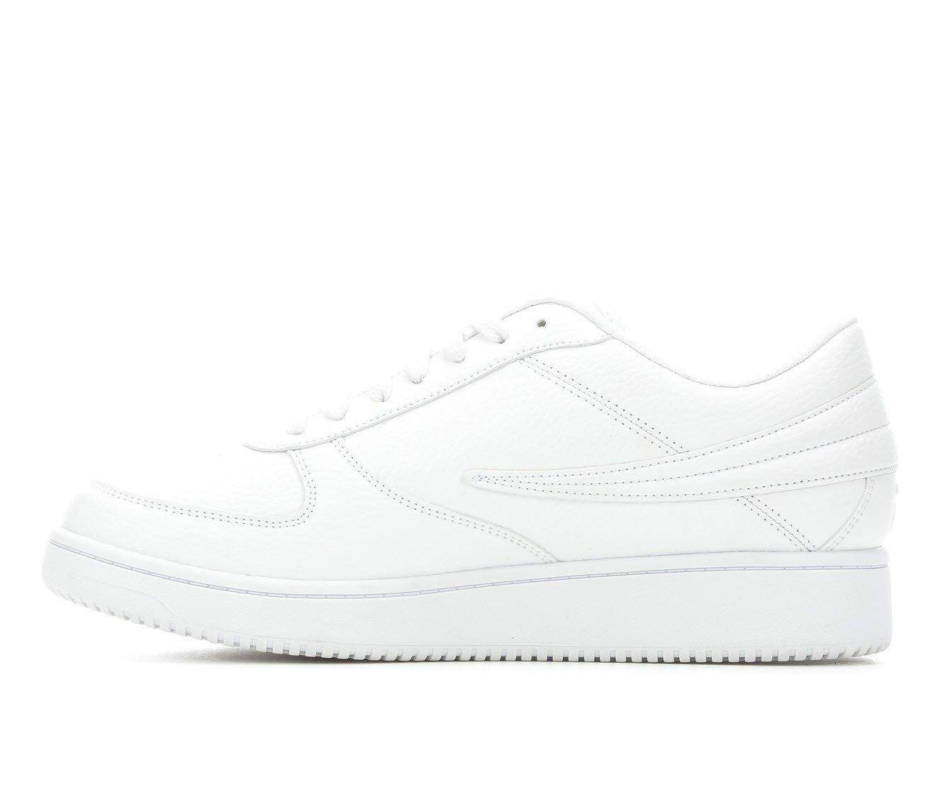 White shoes outlet for men fila