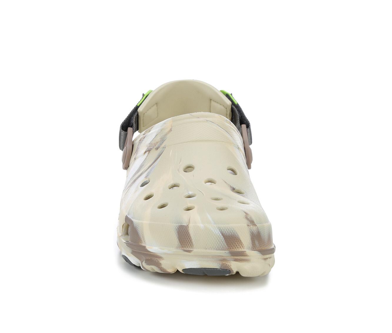 Camo crocs with 2025 velcro strap