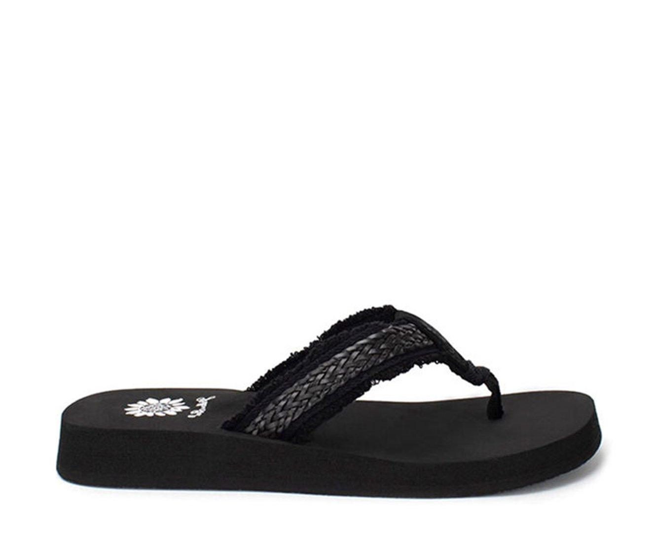 Women's Yellow Box Grant Flip-Flops