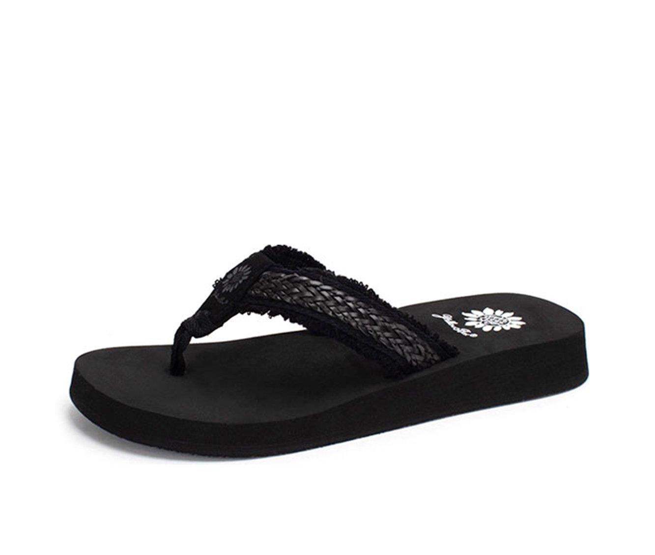 Women's Yellow Box Grant Flip-Flops