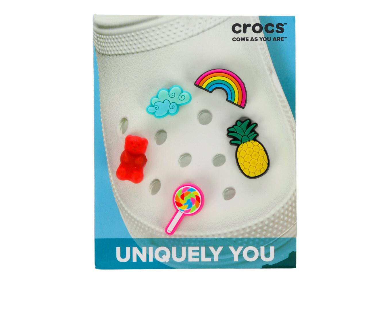 Crocs Girls Chill Girl 5-Pack Jibbitz Shoe Charms