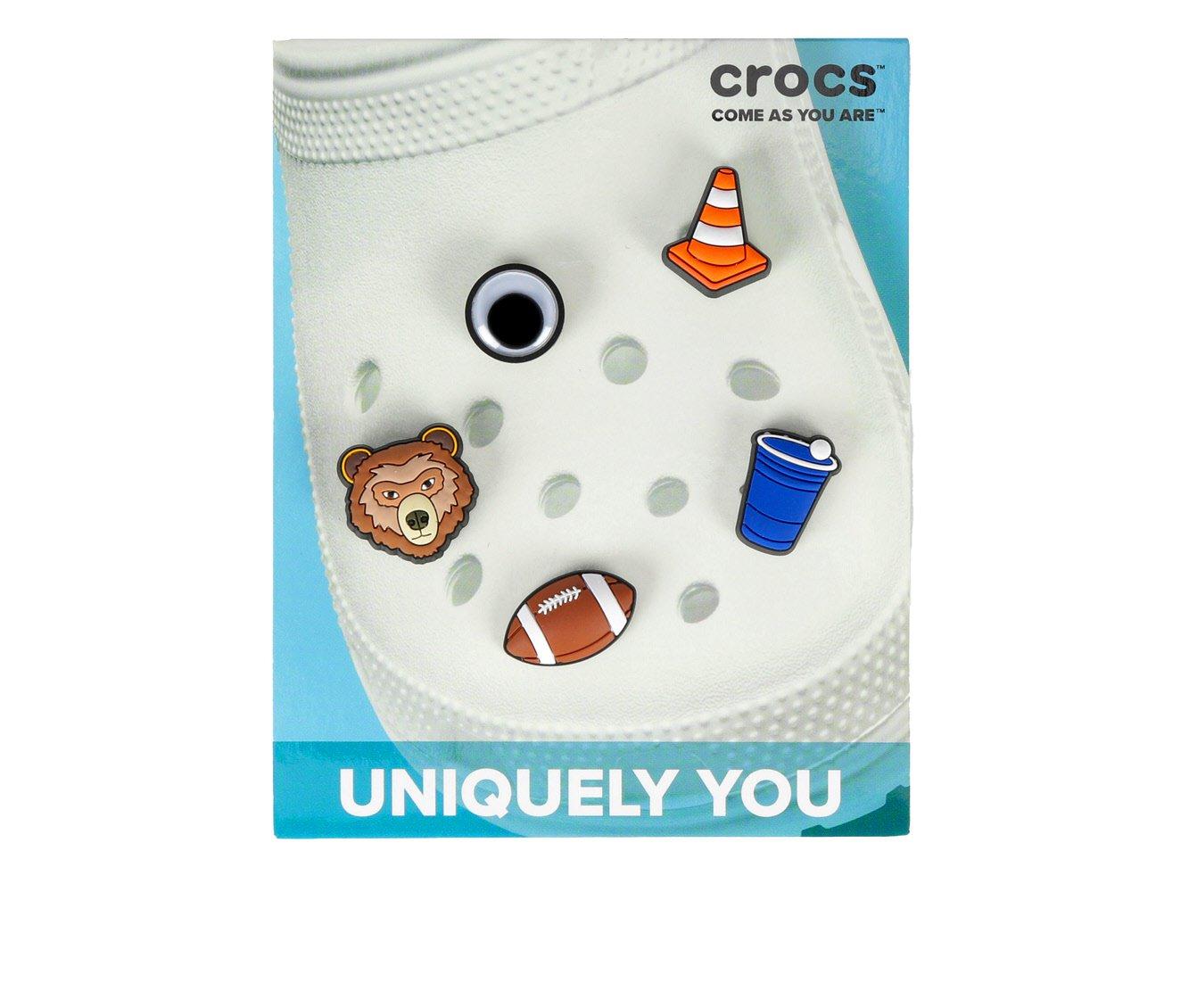 Crocs Jibbitz 5 Pack Shoe Charms in Cool Boy