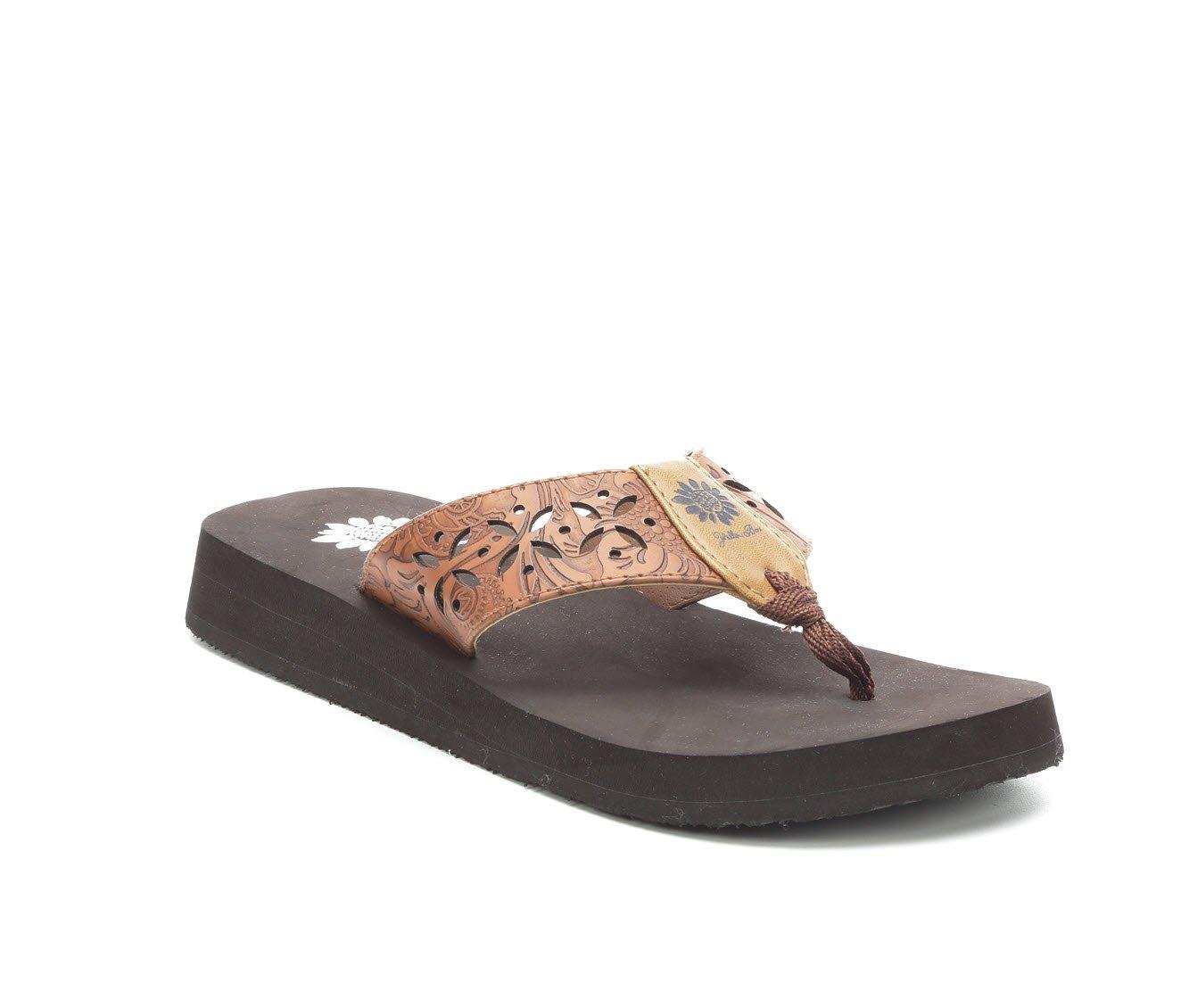 Women's Yellow Box Frenda Flip-Flops