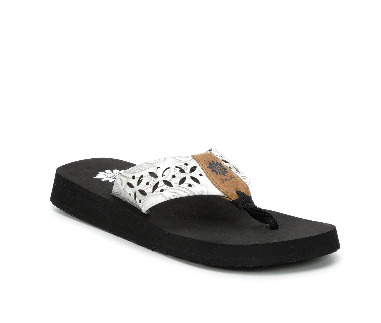 Women's Yellow Box Oria Flip-Flops