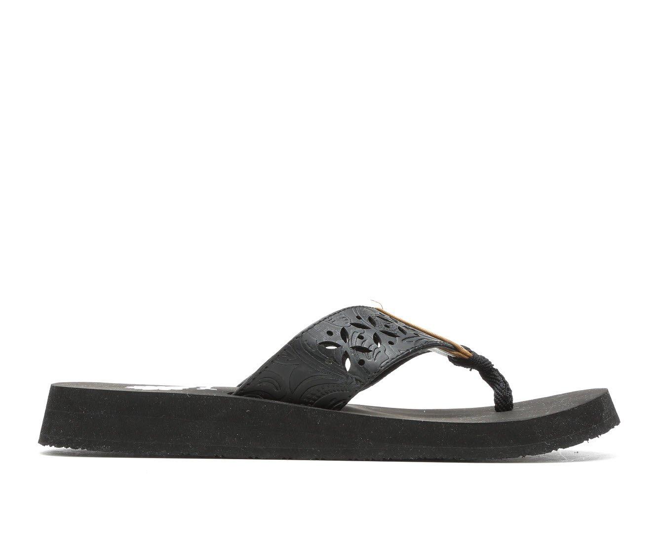 Yellow box flip flops on sale belk