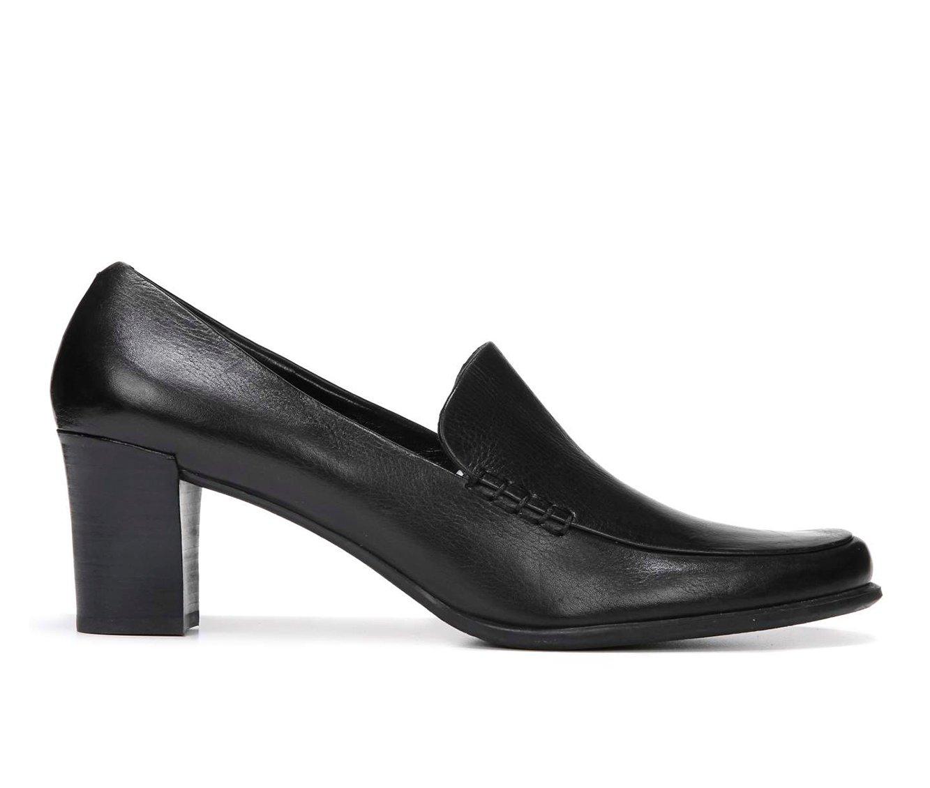 Women's Go-To Block Heel Pump in Black