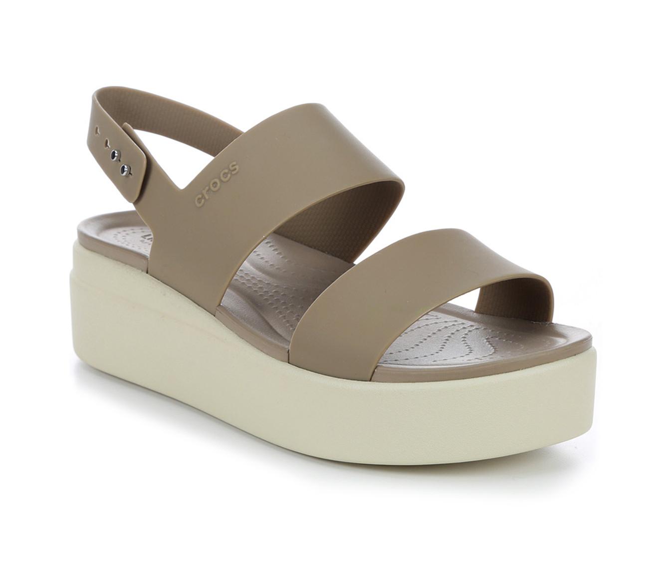 Women's Crocs Brooklyn Low Wedge Sandals