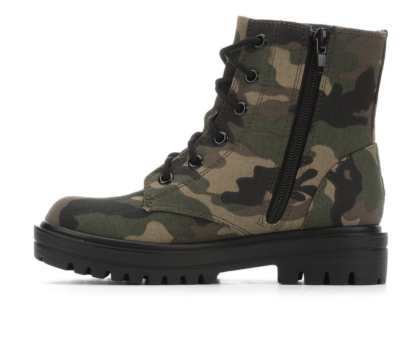 Girls' Unr8ed Little Kid & Big Kid Firm Combat Boots