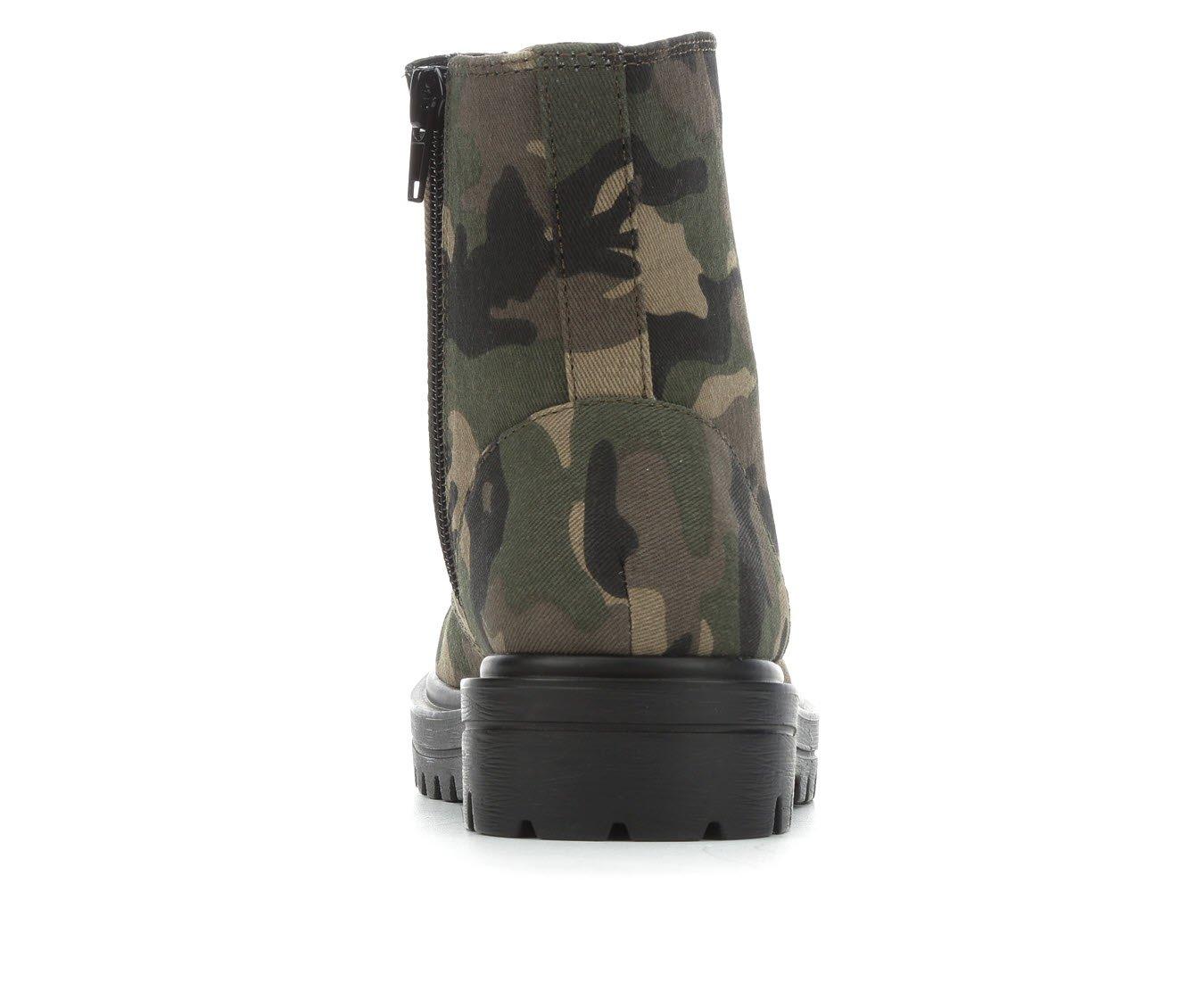 Girls' Unr8ed Little Kid & Big Kid Firm Combat Boots
