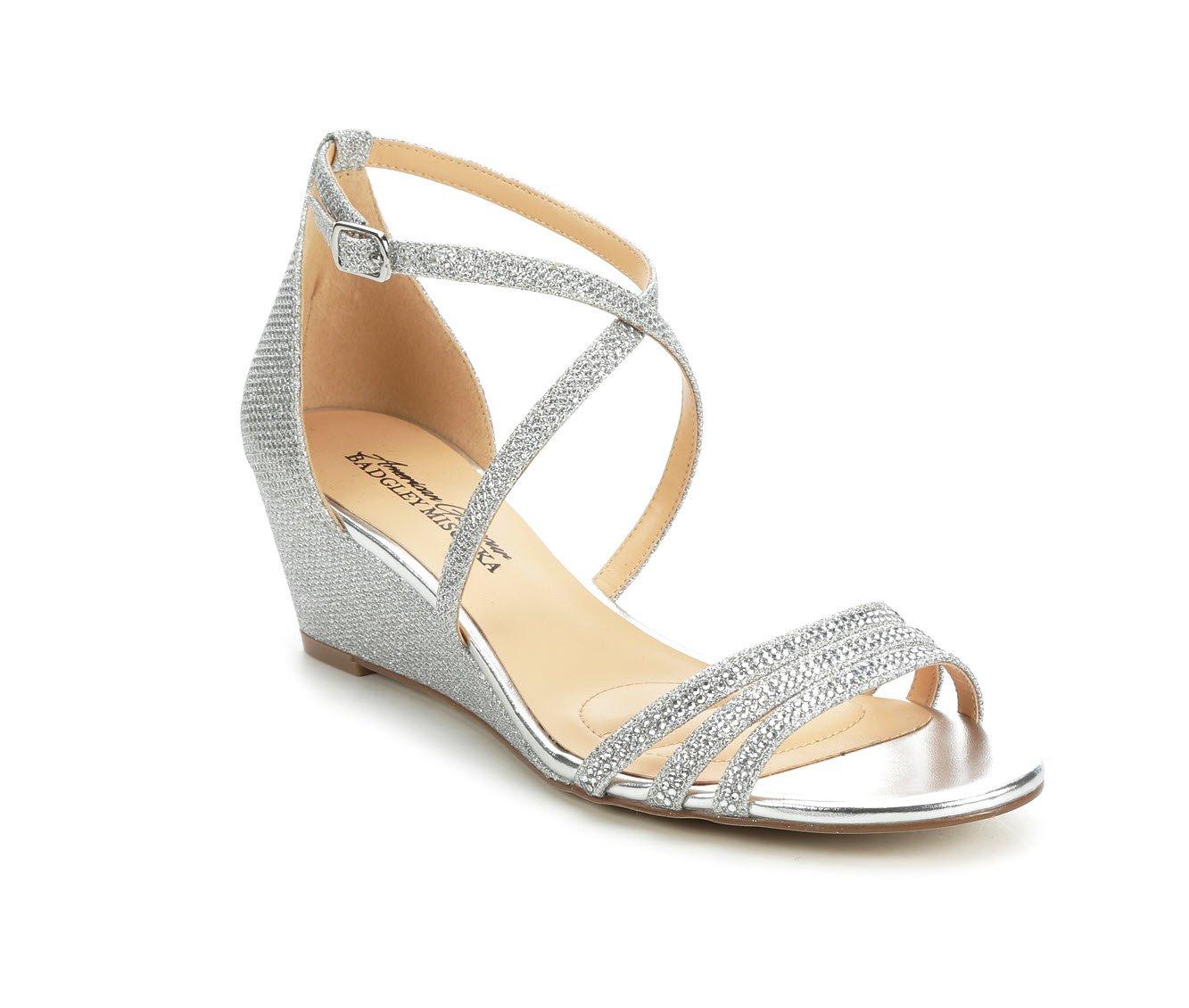 Silver special store occasion shoes