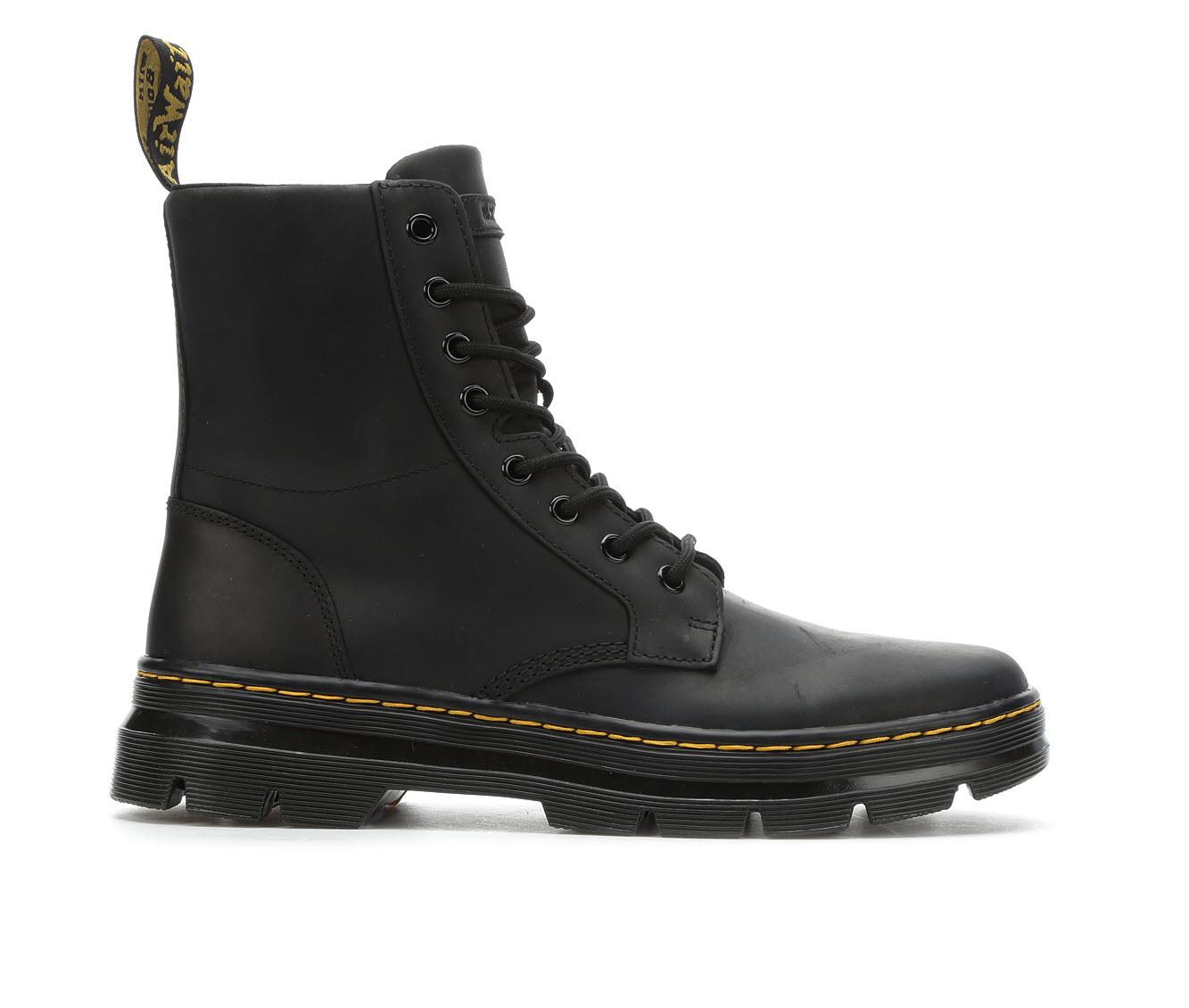 Men's Dr. Martens Combs Leather Combat Boots