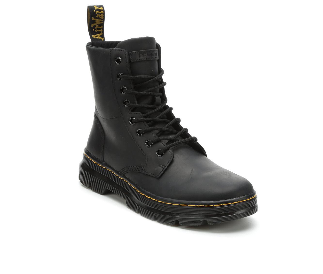 Men's Dr. Martens Combs Leather Combat Boots