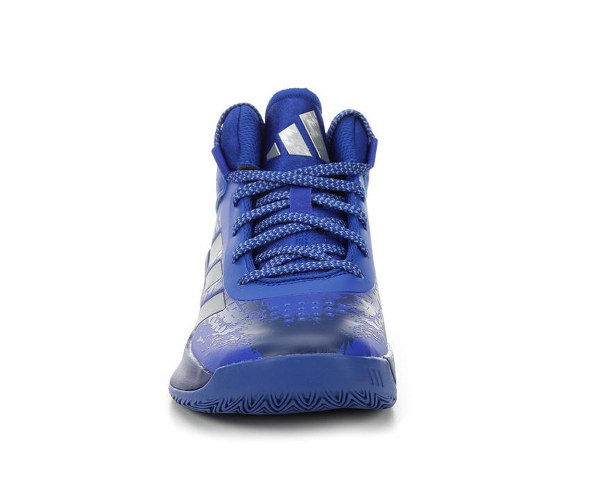 Boys' Adidas Little Kid & Big Kid Cross 'Em Up 5 Wide Width Basketball Shoes