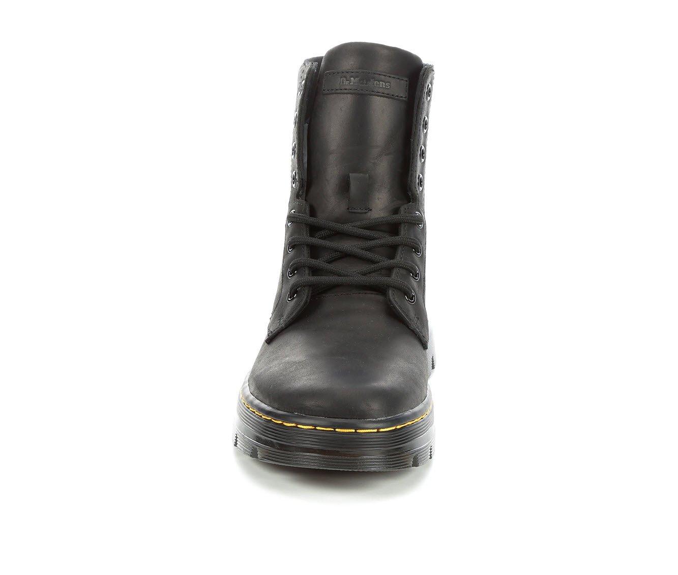 Women's Dr. Martens Combs Leather Combat Boots