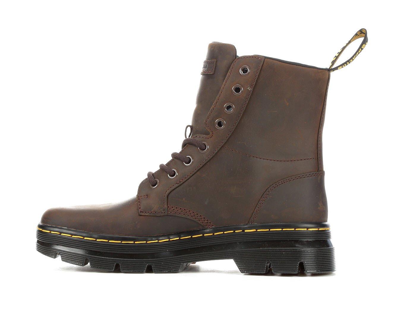 Women's Dr. Martens Combs Leather Combat Boots