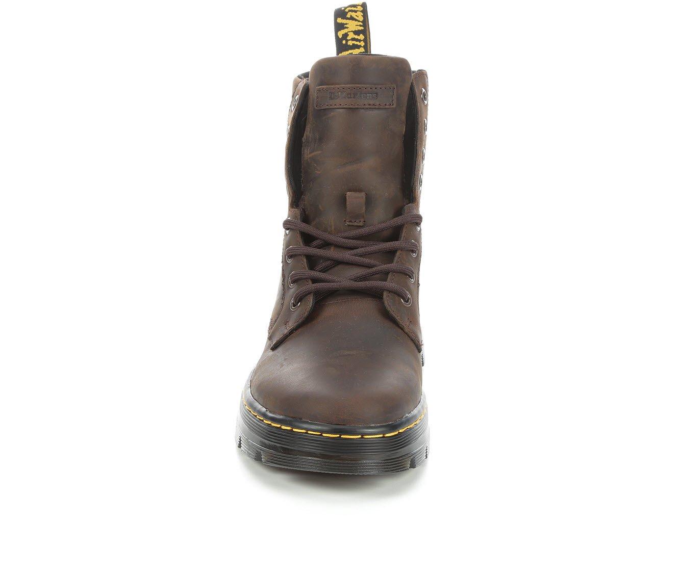 Women's Dr. Martens Combs Leather Combat Boots | Shoe Carnival