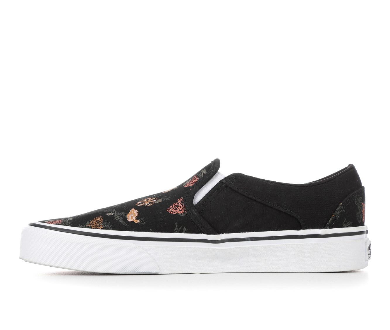 Women's Vans Asher Floral Skate Shoes