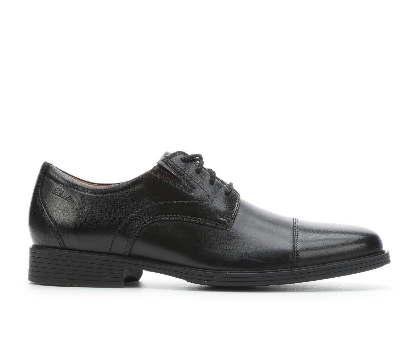 Clarks black brogues online