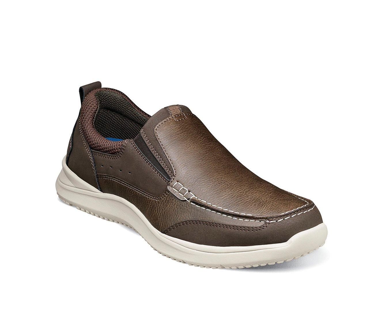 Men's Nunn Bush Conway Moc Toe Slip-on Slip-On Shoes