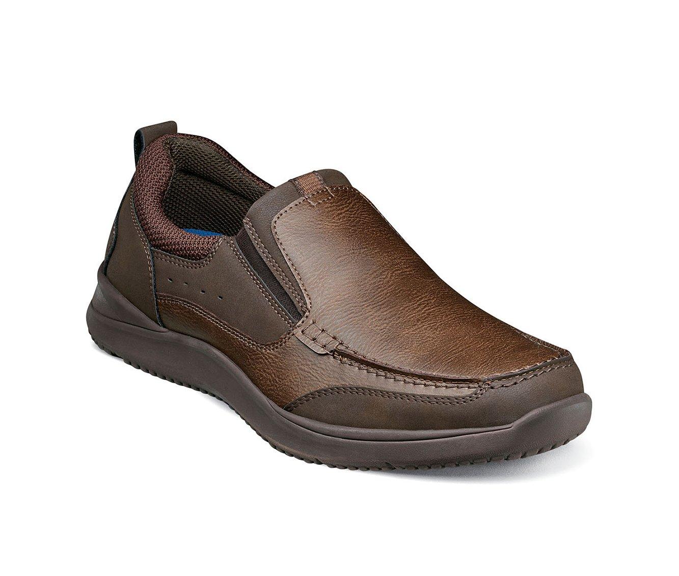 Men's Nunn Bush Conway Moc Toe Slip-on Slip-On Shoes