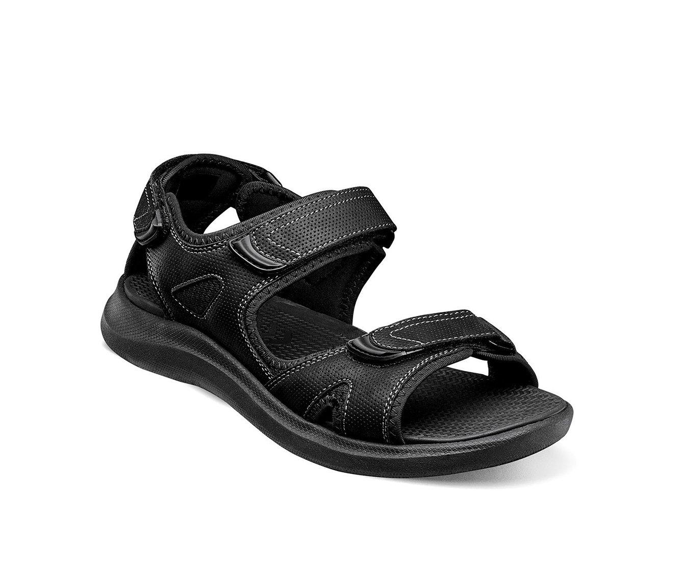 Men's Nunn Bush Rio Vista 3-Strap Outdoor Sandals