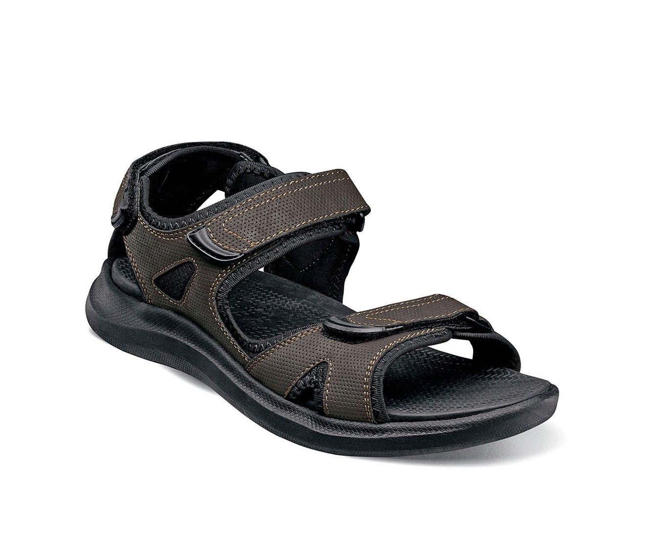 Men's Nunn Bush Rio Vista 3-Strap Outdoor Sandals