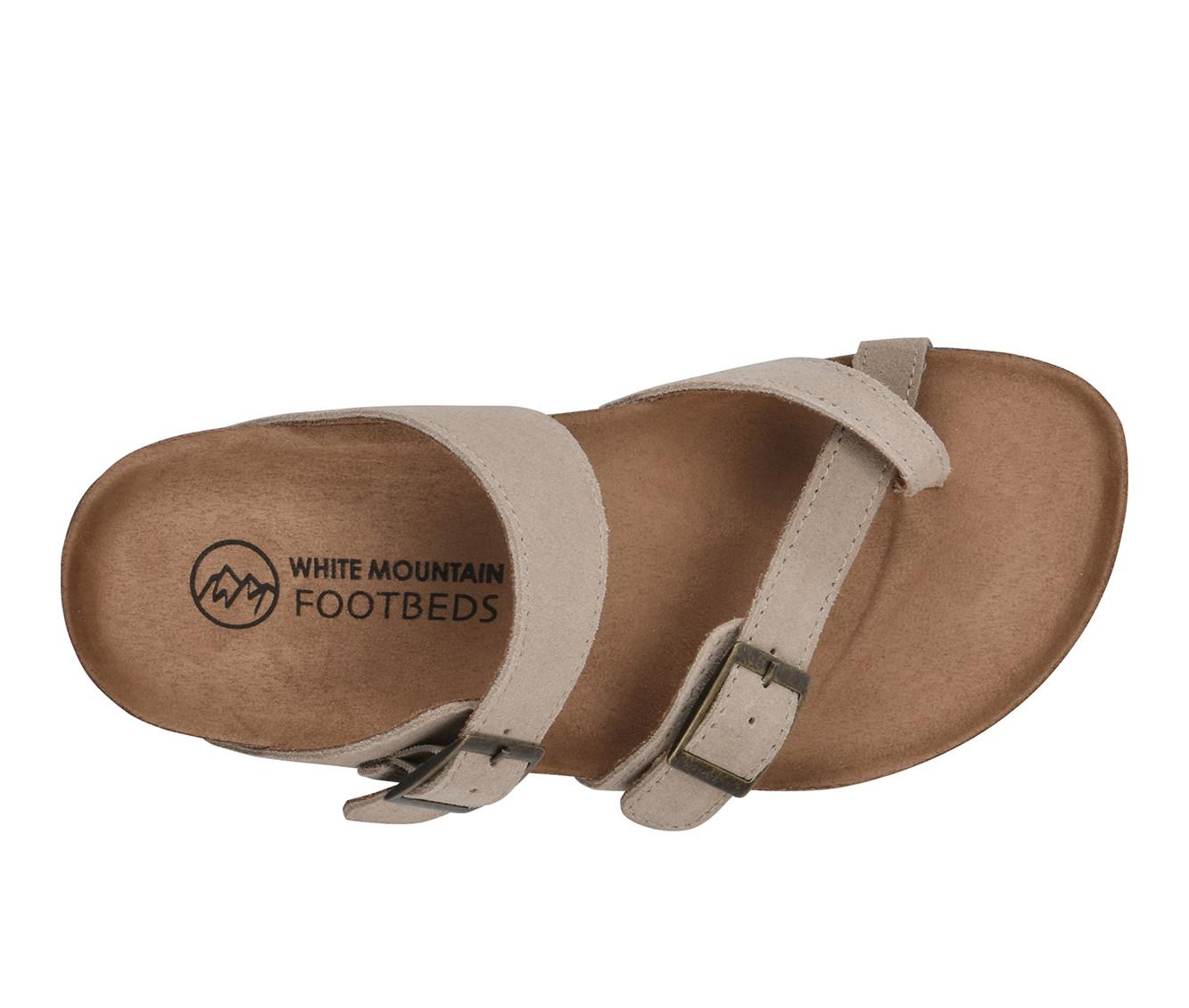 Women's White Mountain Gracie Footbed Sandals