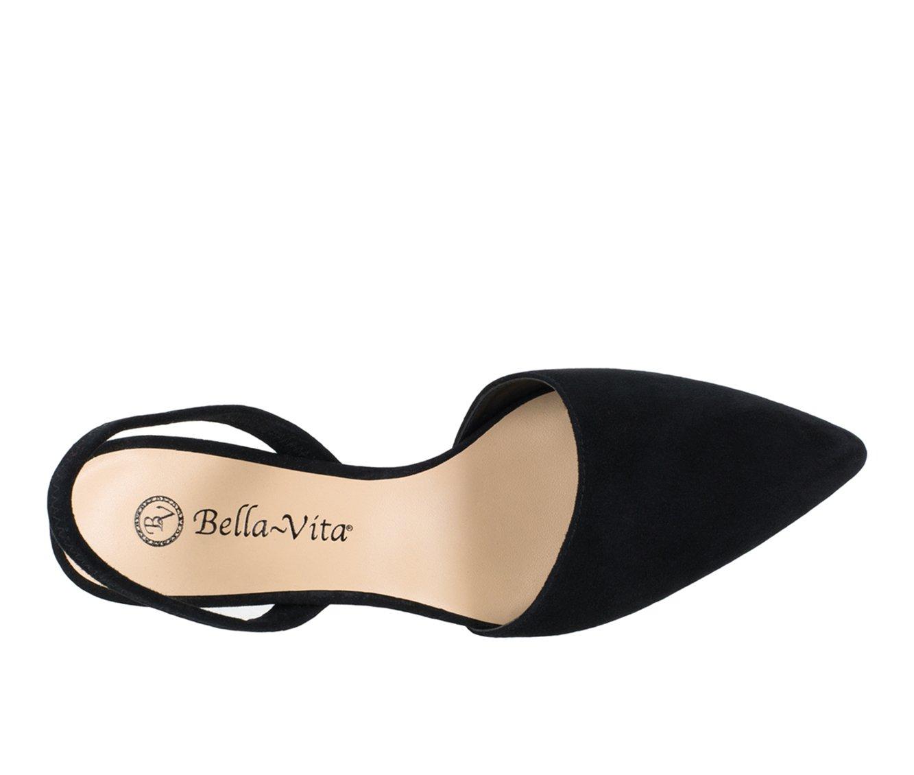 Women's Bella Vita Sarah Kitten Heel Sling Back Pumps