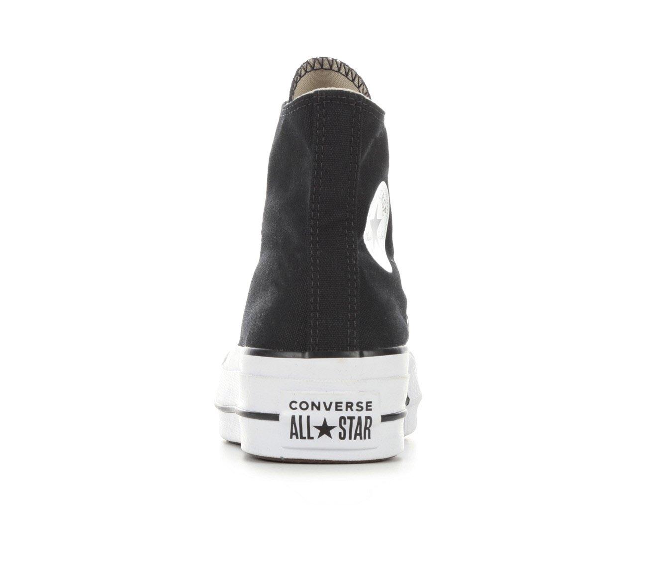 Chuck taylor platform high top sneakers in black online