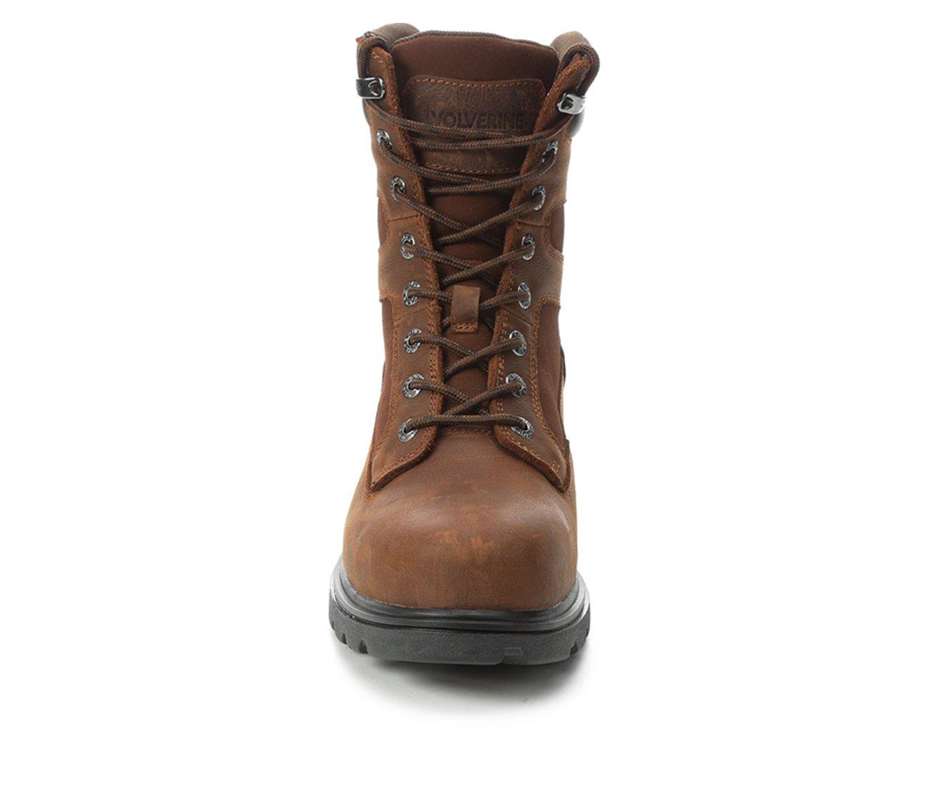 Wolverine 8 inch steel best sale toe boots