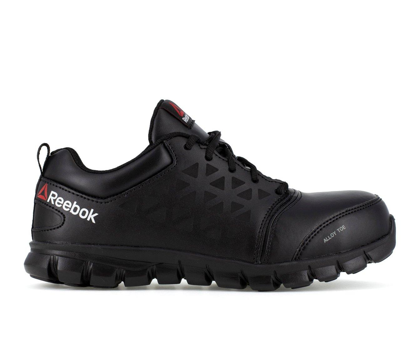 Men's REEBOK WORK Sublite Cushion Leather Electrical Hazard Work Shoes