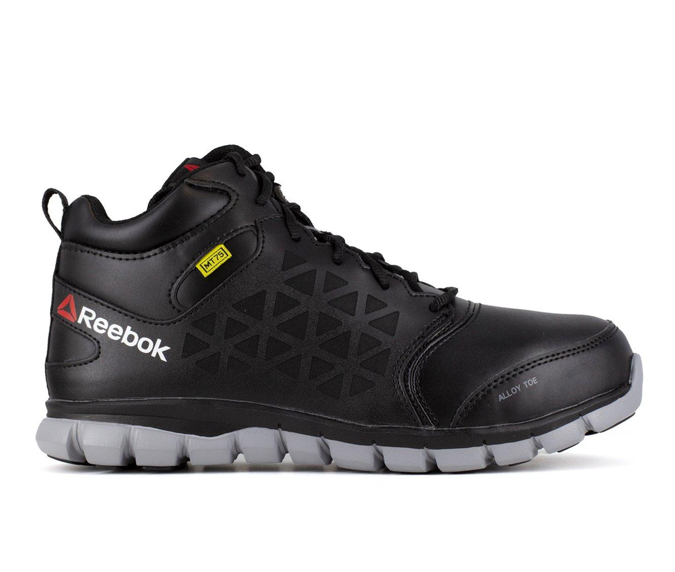 Men's REEBOK WORK Sublite Cushion Leather Electrical Hazard Work Boots