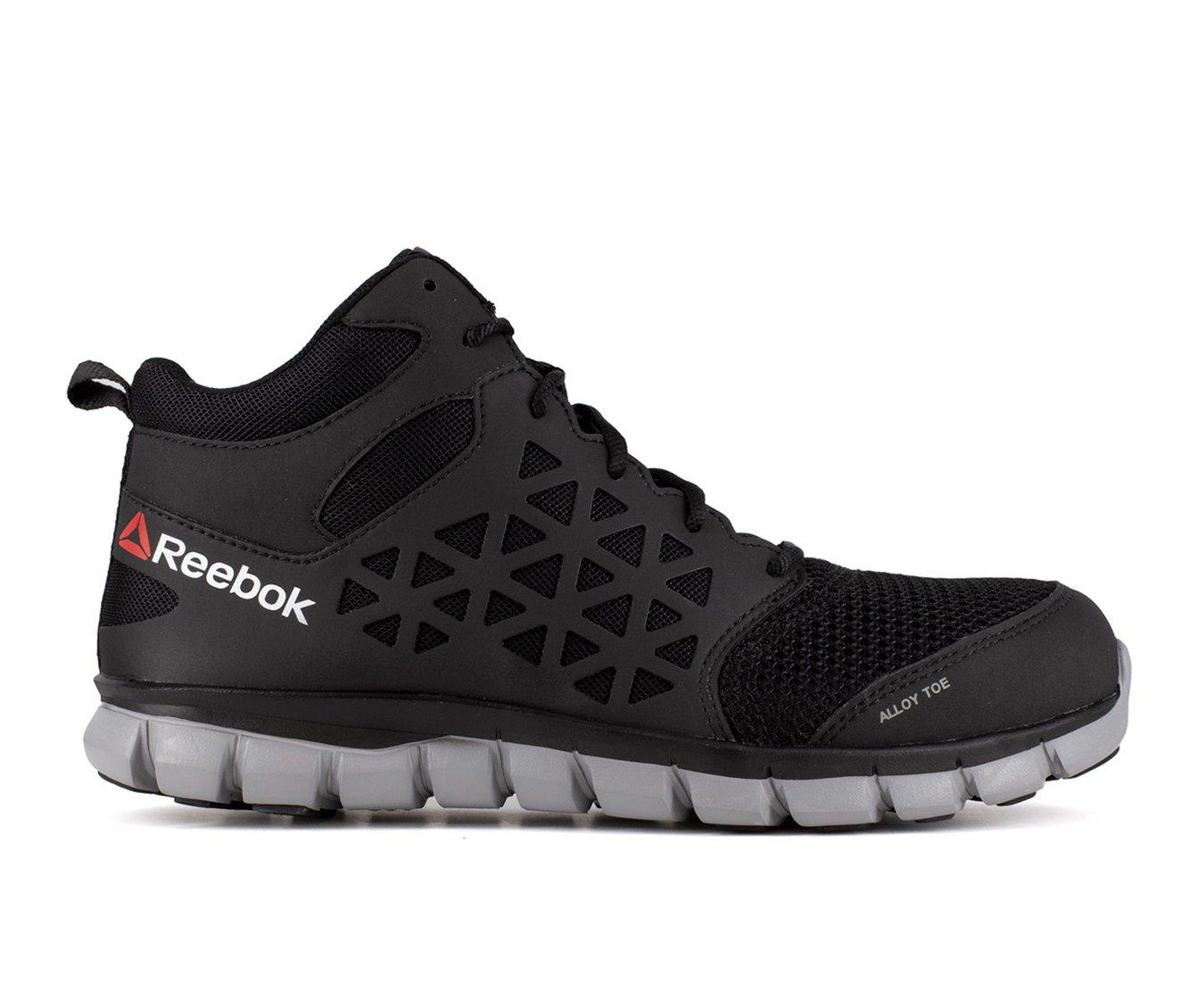 Men's REEBOK WORK Sublite Cushion Work Mid Mesh Work Boots