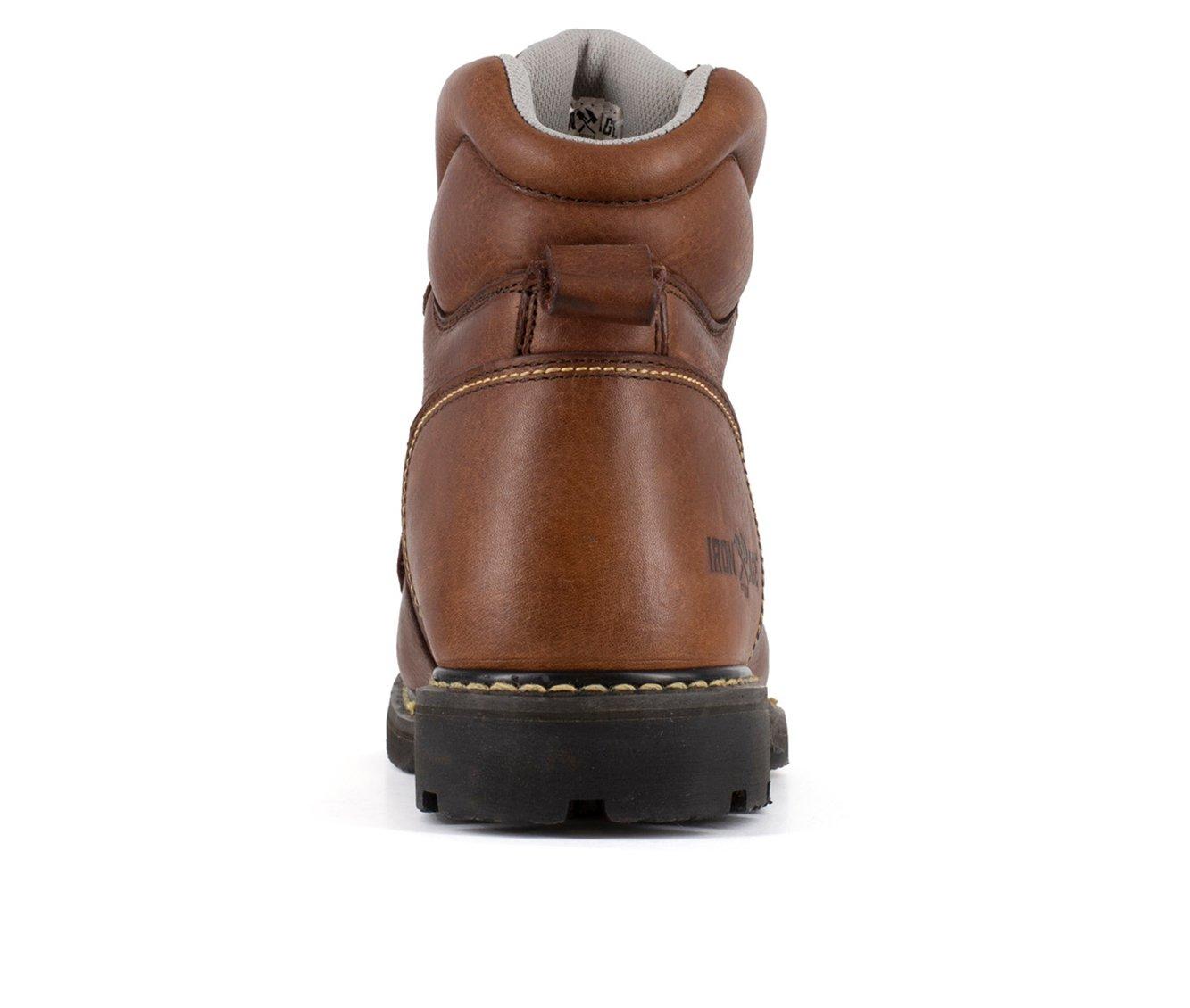 Men's Iron Age Groundbreaker Vibram Steel Toe Work Boots | Shoe Carnival