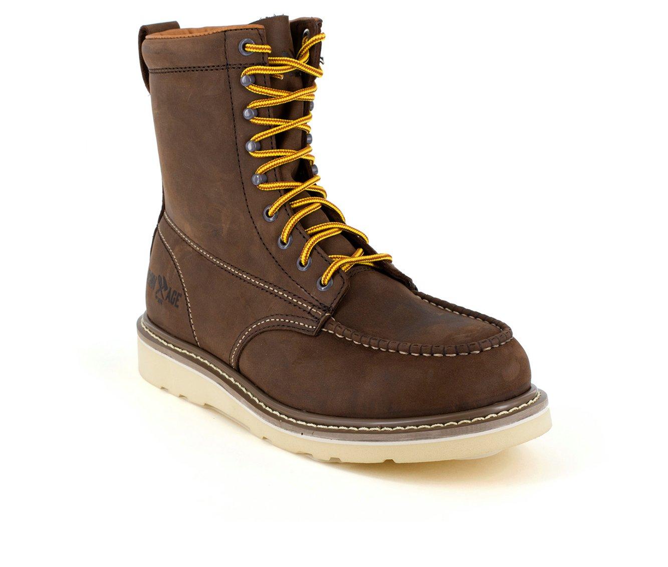 Men's Iron Age Reinforcer Steel Toe Work Boots