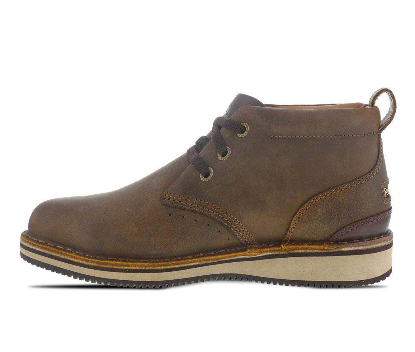 Men's rockport steel toe store chukka work boot rp2801